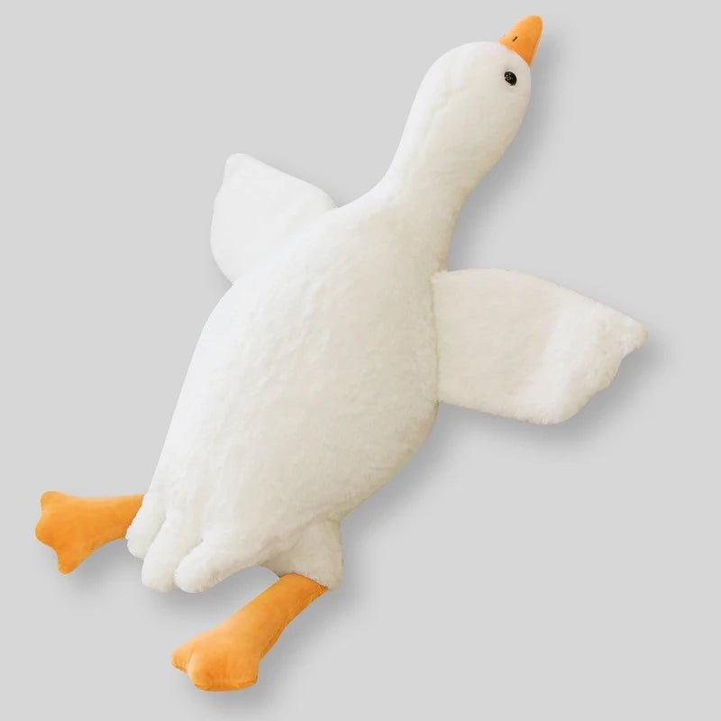 50cm Soft Goose Plush Toy for Cats Dogs Relax Pet Companion Anxiety - Relieving Dog Buddy Energy Release Gift for Pets - Deems