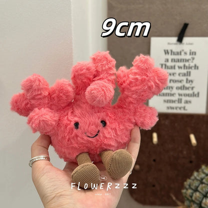 JELLYCAT Lemonade Coconut Plushies Very Soft Palm Tree Red Coral Plush Toy Cartoon Doll Home Decor Xmas Gifts Girl