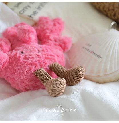 JELLYCAT Lemonade Coconut Plushies Very Soft Palm Tree Red Coral Plush Toy Cartoon Doll Home Decor Xmas Gifts Girl