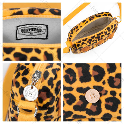 Fuggler Original Plush Shoulder Bag Wide Eyed Weirdo Screech Ugly Tooth Monster Big Head Crossbody Furry Backpack Birthday Gift