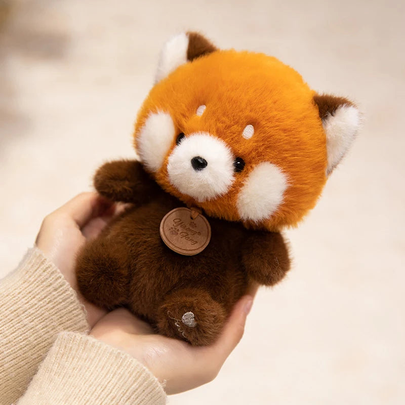 Cute Sitting Animals Red Panda Fox Sloth Cat Plush Toys Soft Plush Dolls Stuffed Capybara Pig Plushie Baby Toys Gifts for Kids