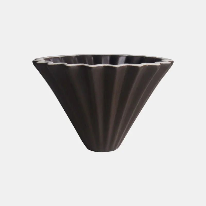 Ceramic Coffee Dripper Pour Over Coffee Maker Handmade Origami Coffee Filter Cup Flower Shape Funnel Drip Cafe Cake Cup Home - Deems