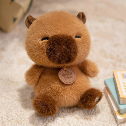 Cute Sitting Animals Red Panda Fox Sloth Cat Plush Toys Soft Plush Dolls Stuffed Capybara Pig Plushie Baby Toys Gifts for Kids - Deems