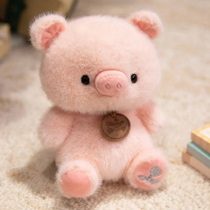 Cute Sitting Animals Red Panda Fox Sloth Cat Plush Toys Soft Plush Dolls Stuffed Capybara Pig Plushie Baby Toys Gifts for Kids - Deems