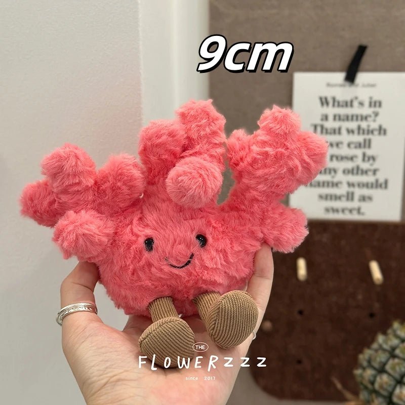 JELLYCAT Lemonade Coconut Plushies Very Soft Palm Tree Red Coral Plush Toy Cartoon Doll Home Decor Xmas Gifts Girl - Deems