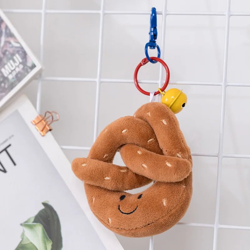 New Cartoon Egg Stuffed Toy Expression Food Bread Toast Series Breakfast Doll Fun Decoration Pillow Baby Comfort Doll Xmas Gifts - Deems