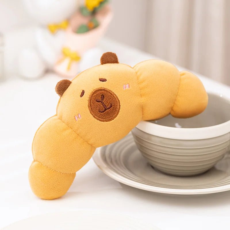 New Cartoon Egg Stuffed Toy Expression Food Bread Toast Series Breakfast Doll Fun Decoration Pillow Baby Comfort Doll Xmas Gifts - Deems