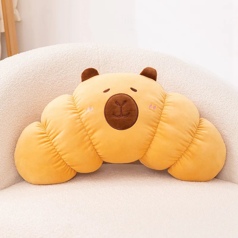 New Cartoon Egg Stuffed Toy Expression Food Bread Toast Series Breakfast Doll Fun Decoration Pillow Baby Comfort Doll Xmas Gifts - Deems