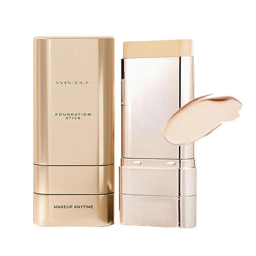 NEW Velvet Matte Foundation Stick Highly Malleable Concealer Contouring Lasting Waterproof Sweatproof High Coverage Foundation - Deems