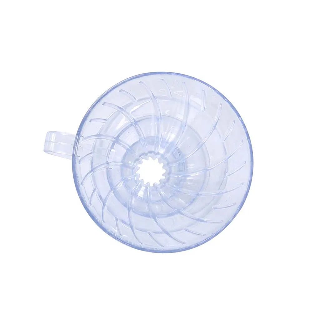 Reusable Coffee Dripper Resin Coffee Filter for Pour Over Barista Coffee Brewing Coffee Funnel Filter Cup1 - 2Cups/1 - 4Cups - Deems