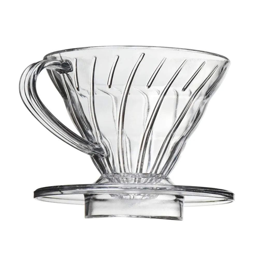 Reusable Coffee Dripper Resin Coffee Filter for Pour Over Barista Coffee Brewing Coffee Funnel Filter Cup1 - 2Cups/1 - 4Cups - Deems