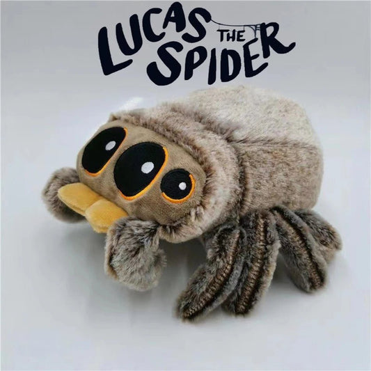 Stuffed Soft Animals Plushies Spider Toy Black Little Lucas Simulated Pillow Doll Anime Game Room Pillow Decora Kid Gift - Deems