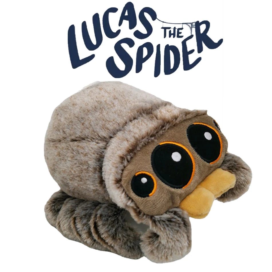 Stuffed Soft Animals Plushies Spider Toy Black Little Lucas Simulated Pillow Doll Anime Game Room Pillow Decora Kid Gift - Deems