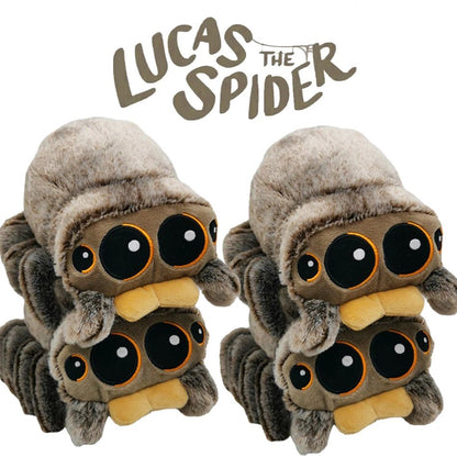 Stuffed Soft Animals Plushies Spider Toy Black Little Lucas Simulated Pillow Doll Anime Game Room Pillow Decora Kid Gift - Deems